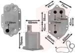 VAN WEZEL Radiator ulei, ulei motor VAN WEZEL 06003554 (06003554)