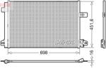 DENSO Condensator, climatizare DENSO DCN32028 (DCN32028) - fixbox