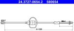 ATE Cablu, frana de parcare ATE 24.3727-0654.2 (24.3727-0654.2) - fixbox
