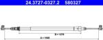 ATE Cablu, frana de parcare ATE 24.3727-0327.2 (24.3727-0327.2) - fixbox