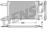 DENSO Condensator, climatizare DENSO DCN09041 (DCN09041)
