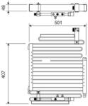 VALEO Condensator, climatizare VALEO 814288 (814288) - fixbox