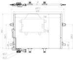 MTR Condensator, climatizare MTR 13054889 (13054889) - fixbox