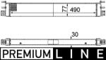 MAHLE Radiator ulei, ulei motor MAHLE CLC 68 000P (CLC 68 000P)