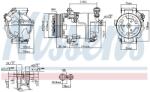 NISSENS Compresor, climatizare NISSENS 890006 (890006)
