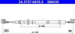 ATE Cablu, frana de parcare ATE 24.3727-0435.2 (24.3727-0435.2) - fixbox