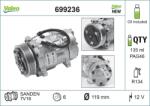 VALEO Compresor, climatizare VALEO 699236 (699236)