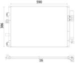 MAHLE Condensator, climatizare MAHLE AC 930 000S (AC 930 000S)