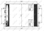 NRF Condensator, climatizare NRF 35515 (35515)