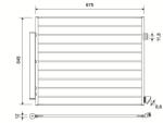 VALEO Condensator, climatizare VALEO 822768 (822768)