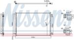 NISSENS Condensator, climatizare NISSENS 940969 (940969)
