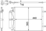 MAHLE Condensator, climatizare MAHLE AC 445 000S (AC 445 000S)