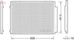 DENSO Condensator, climatizare DENSO DCN51010 (DCN51010)