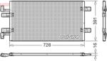 DENSO Condensator, climatizare DENSO DCN20019 (DCN20019) - fixbox