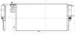 MTR Condensator, climatizare MTR 13054910 (13054910) - fixbox