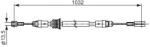 Bosch Cablu, frana de parcare BOSCH 1 987 482 548 (1 987 482 548) - fixbox