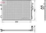 DENSO Condensator, climatizare DENSO DCN09145 (DCN09145) - fixbox