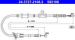 ATE Cablu, frana de parcare ATE 24.3727-2108.2 (24.3727-2108.2) - fixbox