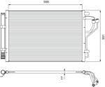 VALEO Condensator, climatizare VALEO 814394 (814394)