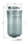 MAHLE ORIGINAL Filtru combustibil MAHLE ORIGINAL KL 792 (KL792)