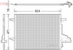 DENSO Condensator, climatizare DENSO DCN10027 (DCN10027)