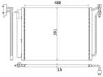 MAHLE Condensator, climatizare MAHLE AC 311 001S (AC 311 001S)