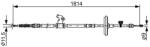 Bosch Cablu, frana de parcare BOSCH 1 987 482 502 (1 987 482 502) - fixbox