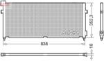 DENSO Condensator, climatizare DENSO DCN99052 (DCN99052)