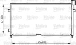 VALEO Condensator, climatizare VALEO 818984 (818984)