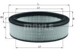 MAHLE ORIGINAL Filtru aer MAHLE ORIGINAL LX 2844 (LX2844)