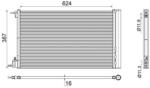 MAHLE Condensator, climatizare MAHLE AC 552 000S (AC 552 000S)