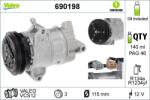 VALEO Compresor, climatizare VALEO 690198 (690198)