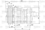 VALEO Compresor, climatizare VALEO 700857 (700857)
