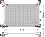DENSO Condensator, climatizare DENSO DCN50133 (DCN50133) - fixbox