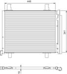 VALEO Condensator, climatizare VALEO 814168 (814168) - fixbox