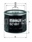 MAHLE ORIGINAL Filtru ulei MAHLE ORIGINAL OC 1051 (OC1051)