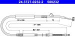 ATE Cablu, frana de parcare ATE 24.3727-0232.2 (24.3727-0232.2) - fixbox