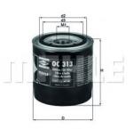 MAHLE ORIGINAL Filtru ulei MAHLE ORIGINAL OC 313 (OC313)