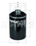 Mahle Original Filtru ulei MAHLE ORIGINAL OC 456 (OC456)