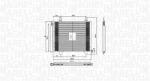 Magneti Marelli Condensator, climatizare MAGNETI MARELLI 350203836000 (350203836000) - fixbox