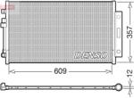 DENSO Condensator, climatizare DENSO DCN09004 (DCN09004)