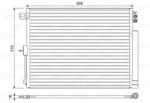 VALEO Condensator, climatizare VALEO 822616 (822616) - fixbox