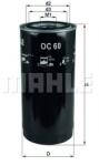 MAHLE ORIGINAL Filtru ulei MAHLE ORIGINAL OC 60 (OC60)