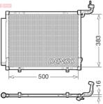 DENSO Condensator, climatizare DENSO DCN10057 (DCN10057) - fixbox