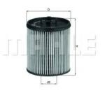 Mahle Original Filtru ulei MAHLE ORIGINAL OX 182D (OX182D)