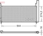 DENSO Condensator, climatizare DENSO DCN50116 (DCN50116) - fixbox