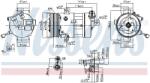 NISSENS Compresor, climatizare NISSENS 890667 (890667)