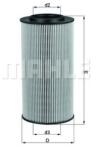 Mahle Original Filtru ulei MAHLE ORIGINAL OX 434D (OX434D)