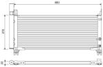 VALEO Condensator, climatizare VALEO 822664 (822664) - fixbox