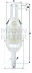 MANN-FILTER Filtru combustibil MANN-FILTER WK 31/5 (10) (WK315(10))